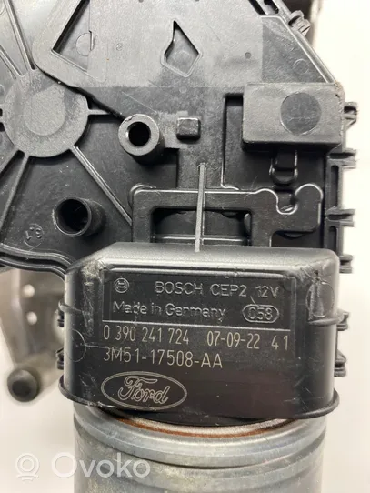 Ford C-MAX I Mechanizm i silniczek wycieraczek szyby przedniej / czołowej 3M5117508AA