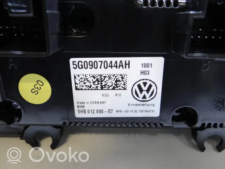 Volkswagen Golf VII Panel klimatyzacji 5G0907044AH