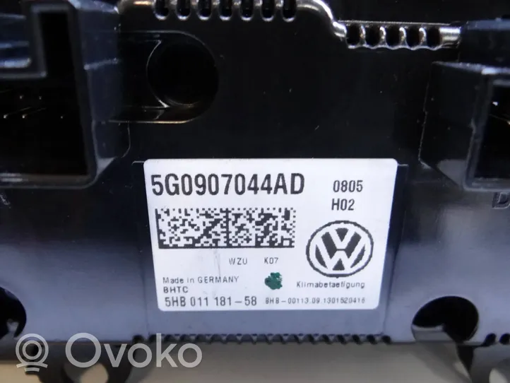 Volkswagen Golf VII Centralina del climatizzatore 5G0907044AD
