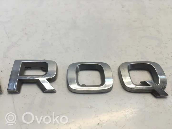 Skoda Karoq Insignia/letras de modelo de fabricante 