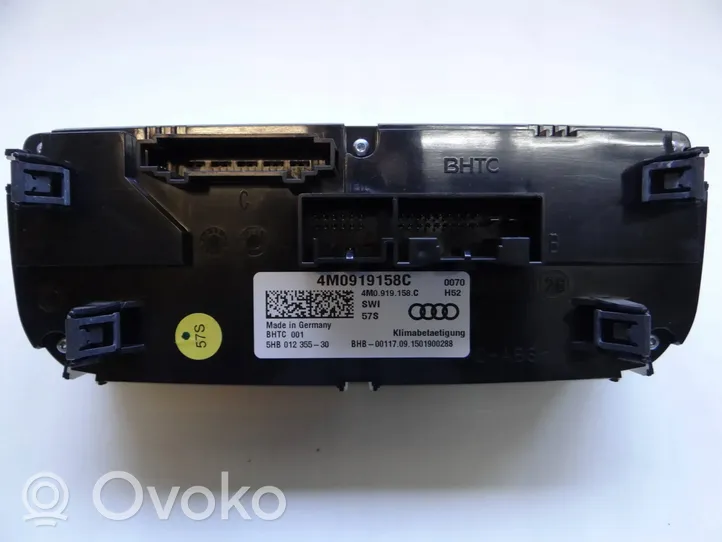 Audi Q7 4M Climate control unit 4M0919158C