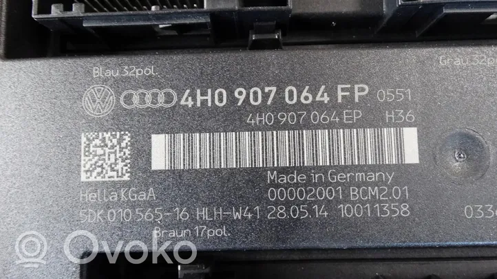 Audi A8 S8 D4 4H Komfortsteuergerät Bordnetzsteuergerät 4H0907064FP