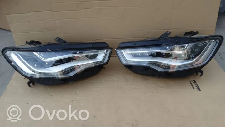 Audi A6 S6 C7 4G Lot de 2 lampes frontales / phare 4G0941033