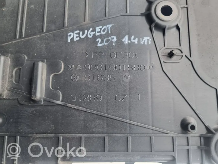 Peugeot 207 Vassoio batteria 9801801880