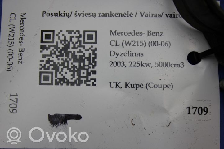 Mercedes-Benz CL C215 Suuntavilkun vipu 2205450010