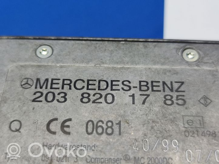 Mercedes-Benz C W203 Module unité de contrôle d'antenne 2038201785