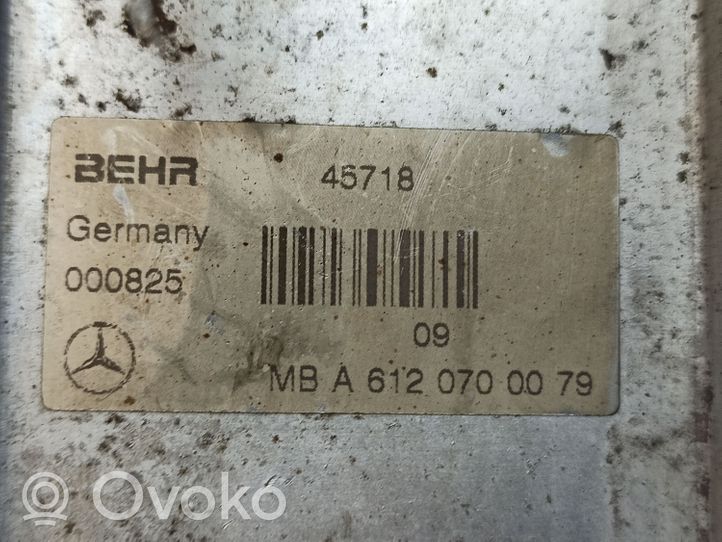 Mercedes-Benz C W203 Refroidisseur de carburant, radiateur A6120700079