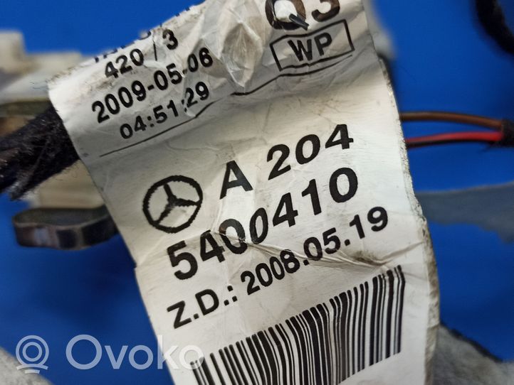 Mercedes-Benz C W204 Stoglangio elektros instaliacija A2045400410