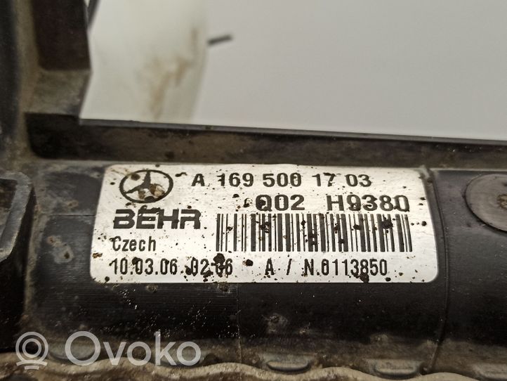 Mercedes-Benz B W245 Aušinimo skysčio radiatorius A1695001703