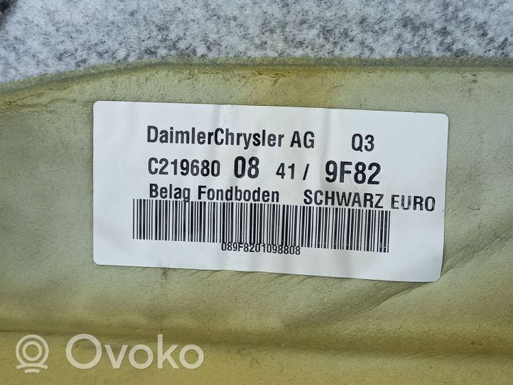 Mercedes-Benz CLS C219 Rear floor carpet liner YAP1052304