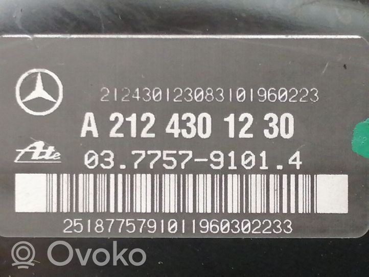 Mercedes-Benz E W212 Stabdžių vakuumo pūslė A2124301230