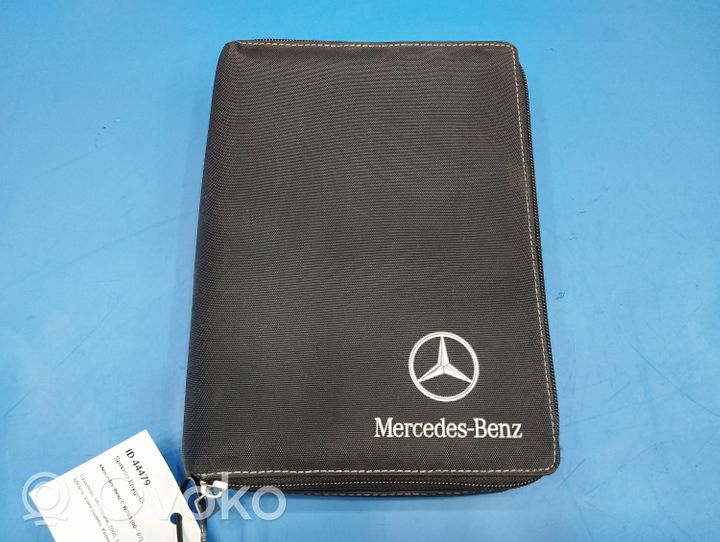 Mercedes-Benz C W203 Owners service history hand book 