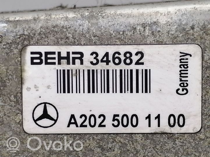 Mercedes-Benz CLK A208 C208 Chłodnica powietrza doładowującego / Intercooler A2025001100