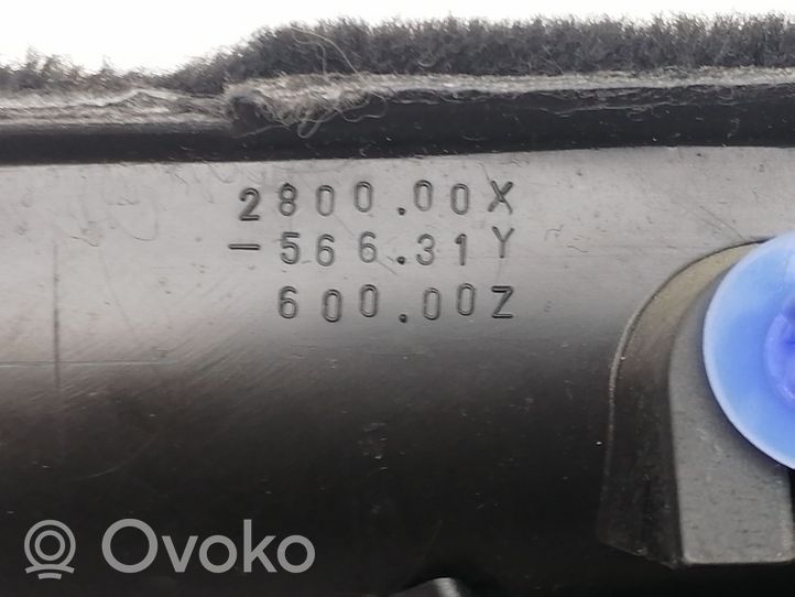 Mercedes-Benz C W203 Dolny panel schowka koła zapasowego A2036908325