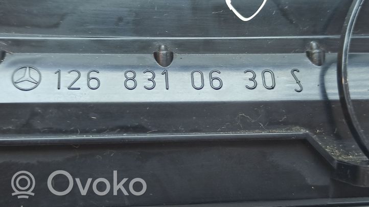 Mercedes-Benz 380 560SEC C126 Boczna kratka nawiewu deski rozdzielczej 1268310630