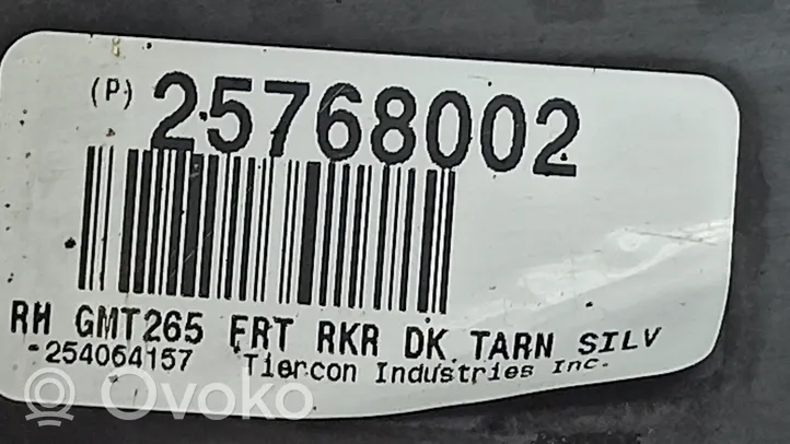 Cadillac SRX Lokasuojan päätylista 25768002