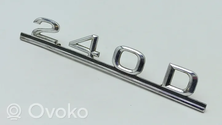 Mercedes-Benz COMPAKT W115 Emblemat / Znaczek tylny / Litery modelu 