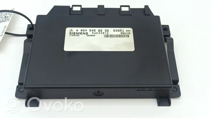 Mercedes-Benz CLK A208 C208 Module de contrôle de boîte de vitesses ECU A0245458232