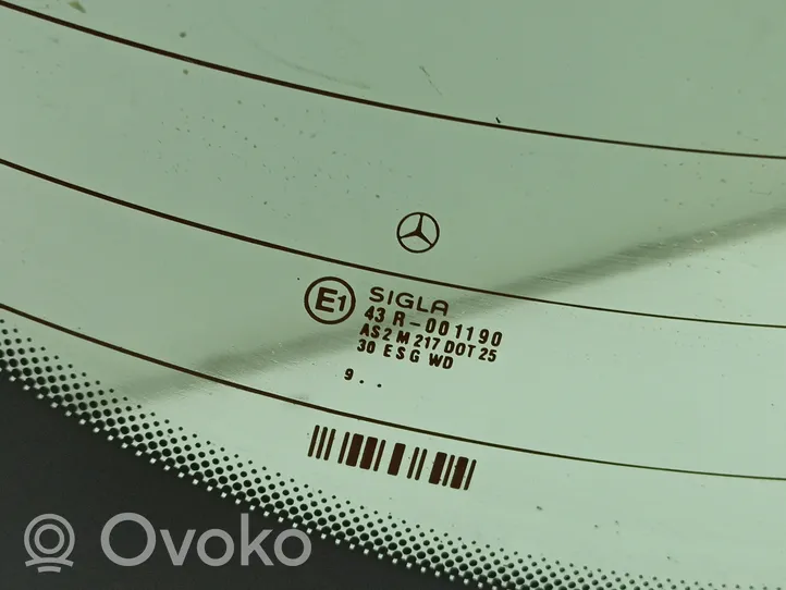 Mercedes-Benz CLK A208 C208 Pare-brise vitre arrière 43R001190
