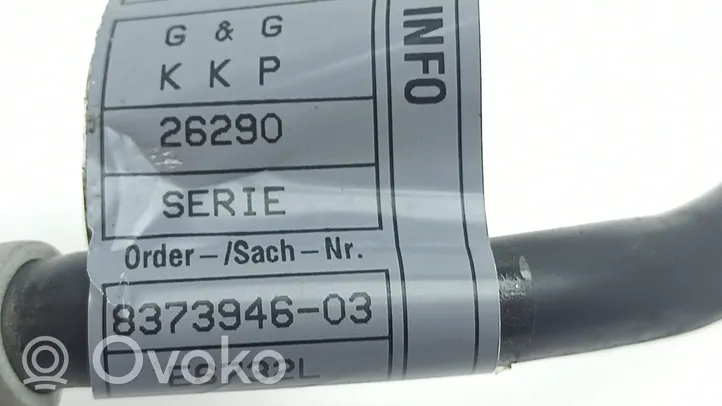BMW Z4 E85 E86 Câble négatif masse batterie 8373946