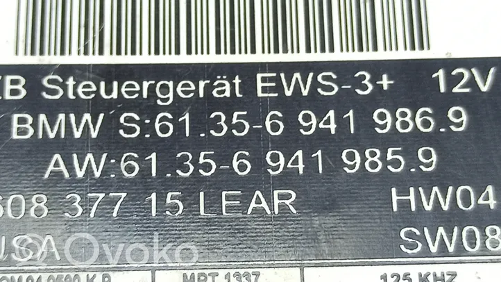 BMW Z4 E85 E86 Блок управления иммобилайзера 6941986