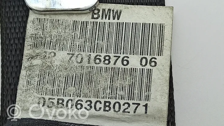 BMW Z4 E85 E86 Etuistuimen turvavyö 7016876