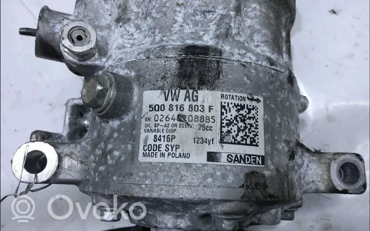 Skoda Fabia Mk3 (NJ) Compressore aria condizionata (A/C) (pompa) 5Q0816803H