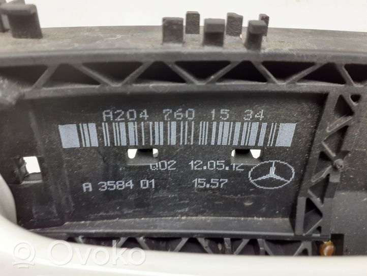 Mercedes-Benz B W246 W242 Front door exterior handle A204761534