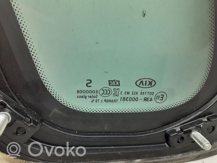 KIA Optima Szyba karoseryjna tylna 43R000381