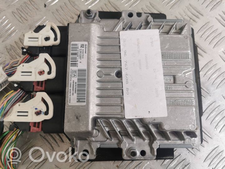 Citroen DS4 Sterownik / Moduł ECU 9666681180