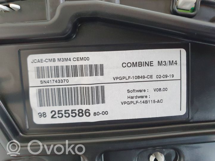 Citroen C-Elysée Nopeusmittari (mittaristo) 9825558680