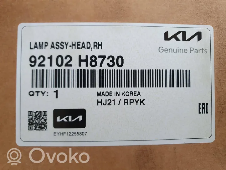 KIA Rio Lampa przednia 92102H8730