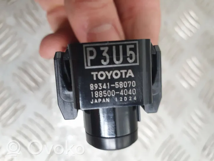Toyota Corolla E210 E21 Pysäköintitutkan anturi (PDC) 89341-58070