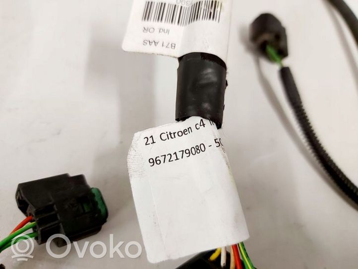 Citroen C4 II Cablaggio del sensore di parcheggio (PDC) 9672179080