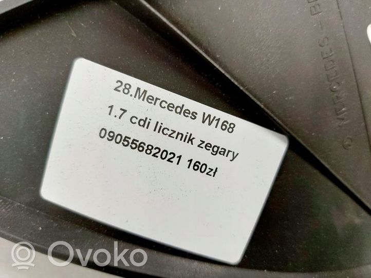 Mercedes-Benz A W168 Спидометр (приборный щиток) 09055682021