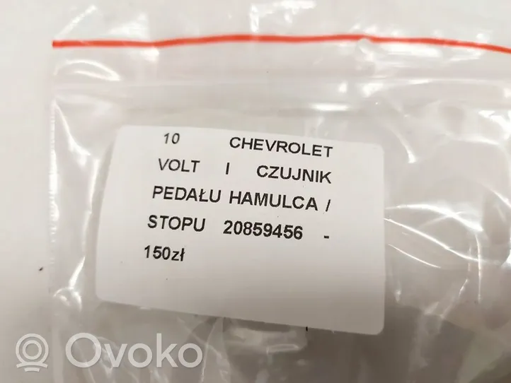 Opel Ampera Czujnik pedału hamulca / stopu 20859456