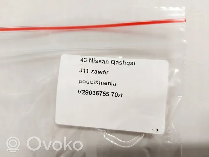 Nissan Qashqai Vakuumo vožtuvas V29036755