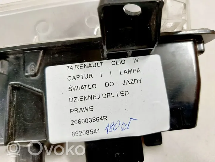 Renault Clio IV Lampa LED do jazdy dziennej 