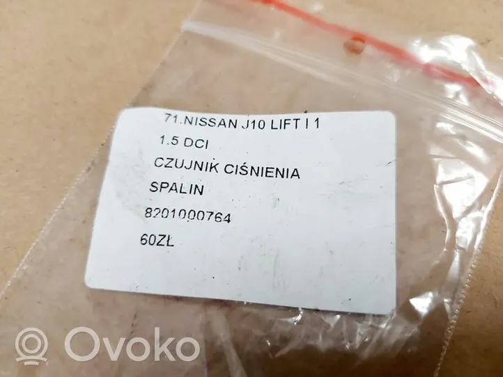 Nissan Qashqai Pakokaasun paineanturi 8201000764