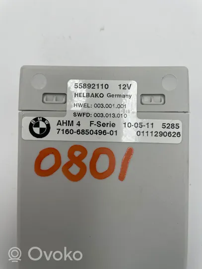 BMW X3 F25 Priekabos kablio valdymo blokas 6850496