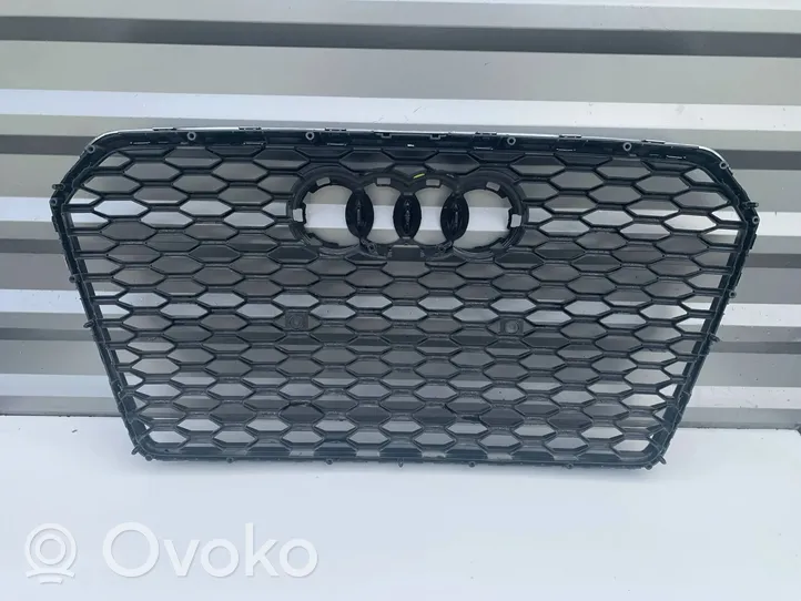 Audi RS6 C7 Grille calandre supérieure de pare-chocs avant 4G0853653N