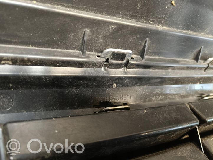 Volkswagen Crafter Maskownica / Grill / Atrapa górna chłodnicy 7C0853653F