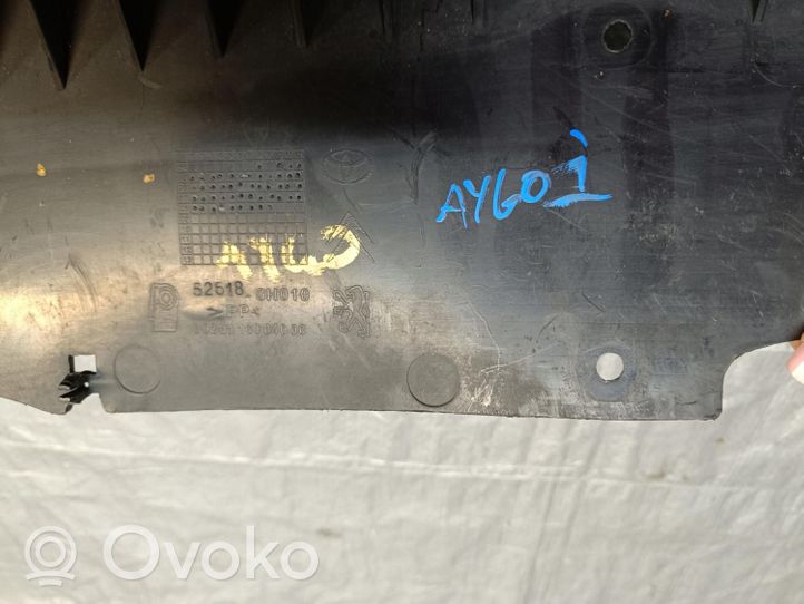 Toyota Aygo AB10 Osłona pod zderzak przedni / Absorber 526180H010