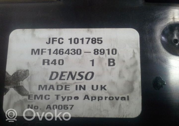 Rover 75 Ilmastoinnin ohjainlaite JFC101785
