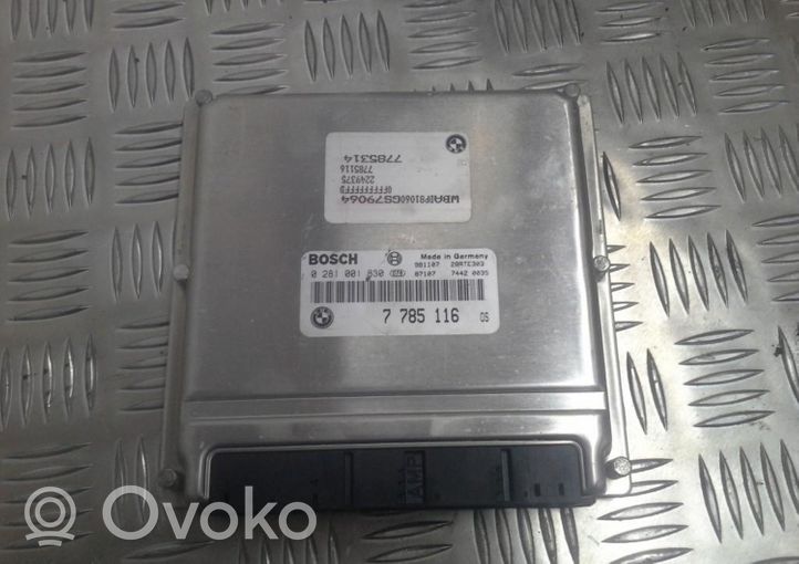 BMW 5 E39 Calculateur moteur ECU 7785116