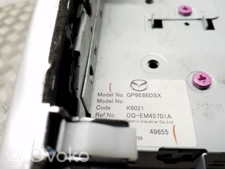 Mazda 6 Radija/ CD/DVD grotuvas/ navigacija GP9E66DSX