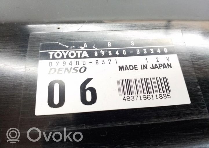 Toyota Camry ABS-ohjainlaite/moduuli 8954033340