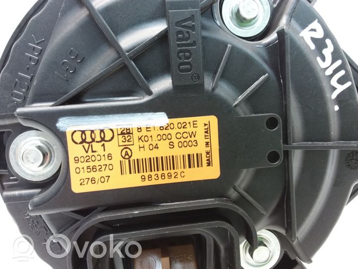 Audi A4 S4 B7 8E 8H Ventola riscaldamento/ventilatore abitacolo 8E1820021E