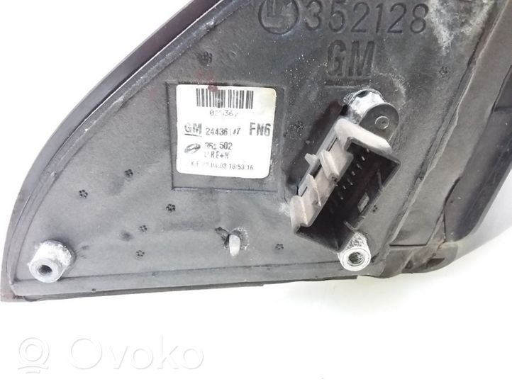 Opel Signum Etuoven sähköinen sivupeili 24436147