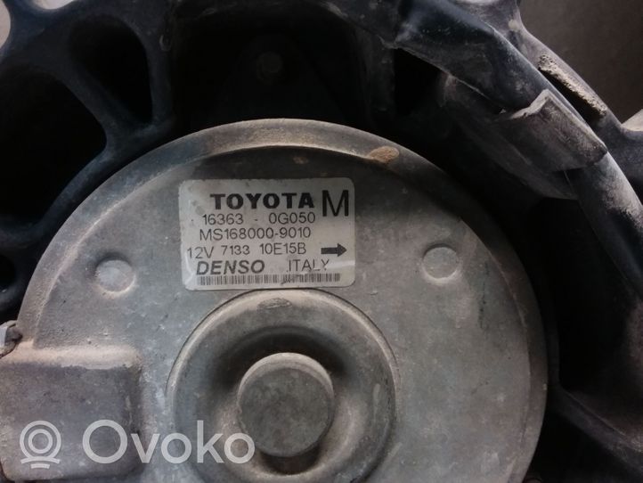 Toyota Avensis T250 Ventilatoru komplekts 163630G050